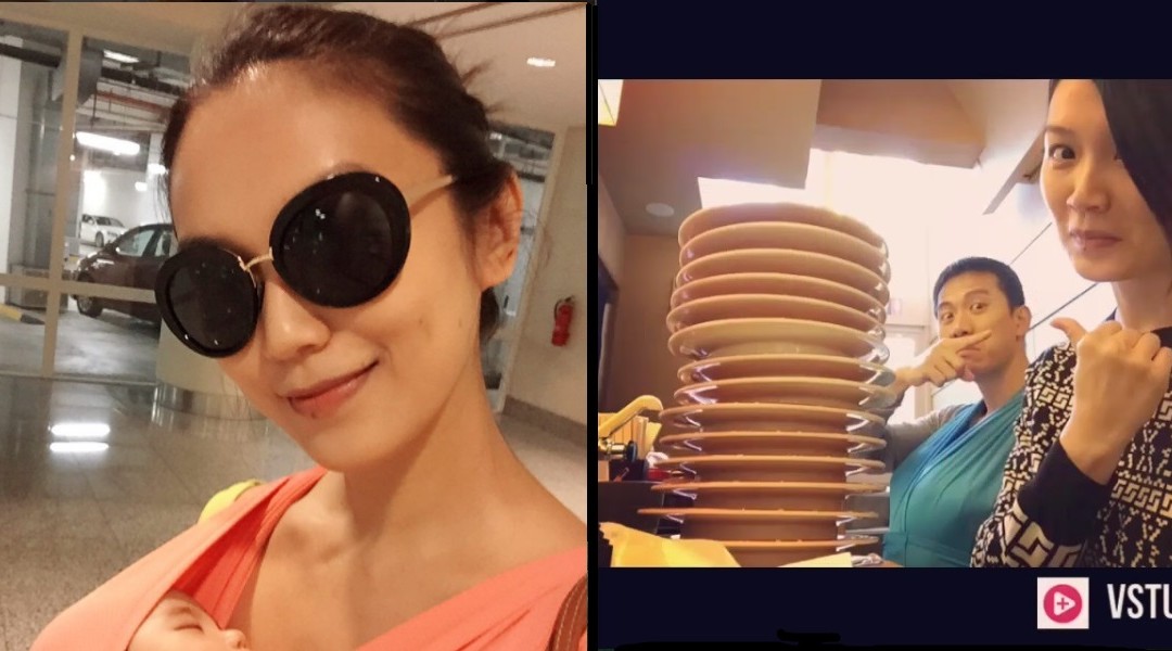 Joanne Peh Spotted Using Baby K’tan